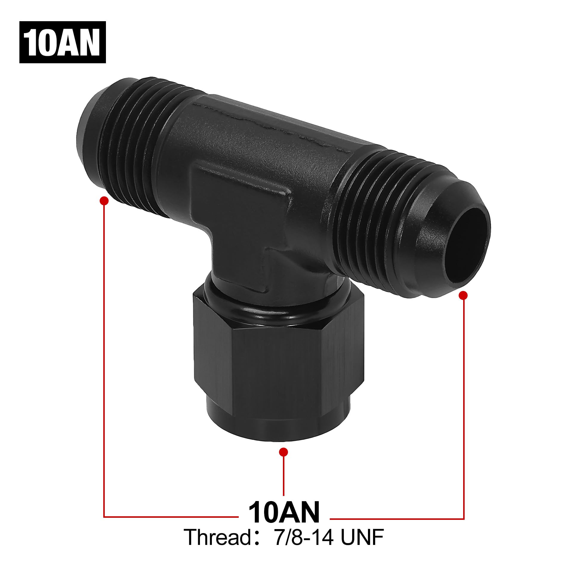 EVIL ENERGY AN10 female swivel close-up enabling side access for tight installations