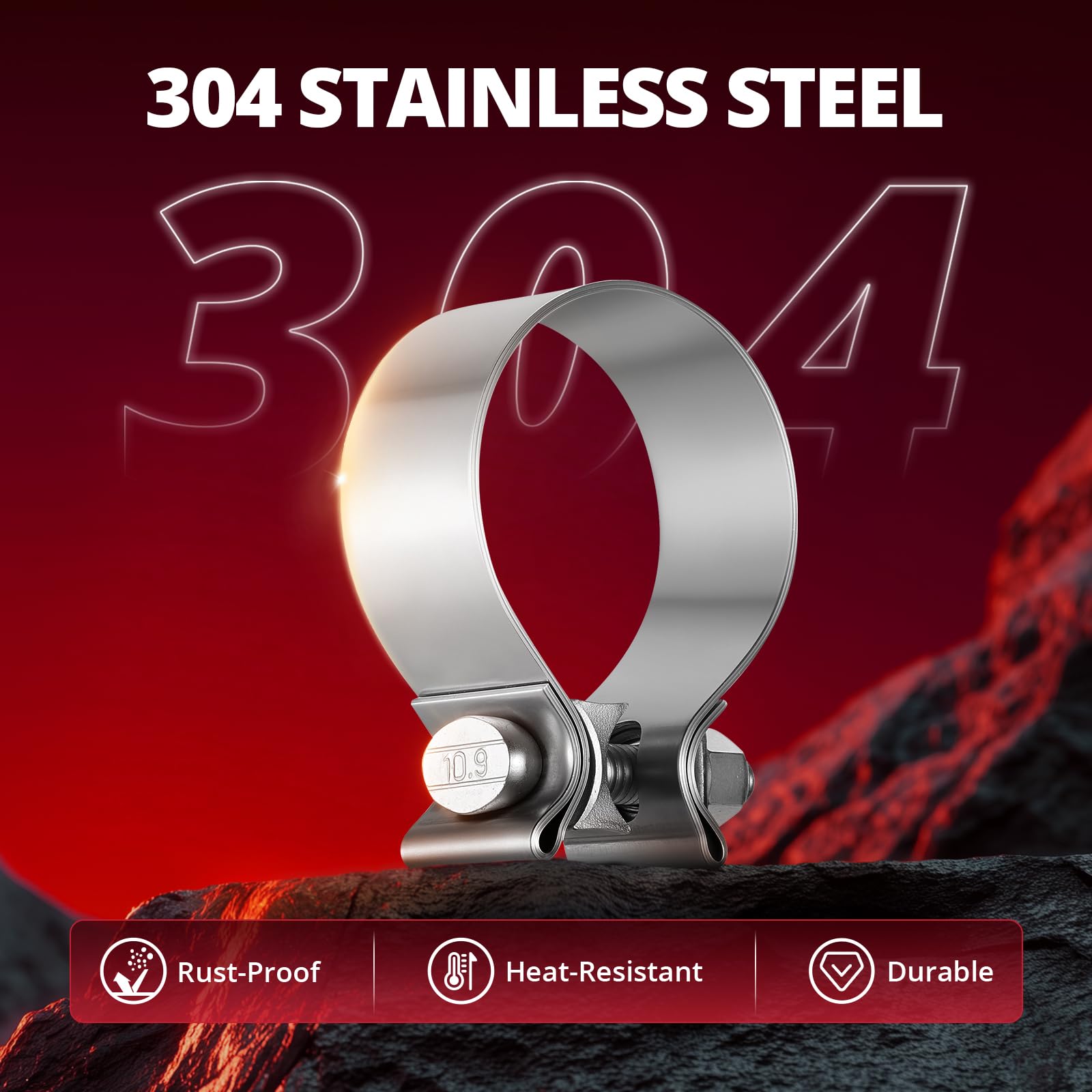 EVIL ENERGY bolt and nut with gasket ensure dependable sealing