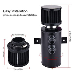 EVIL ENERGY breather filter supports oil separation and improved breathing