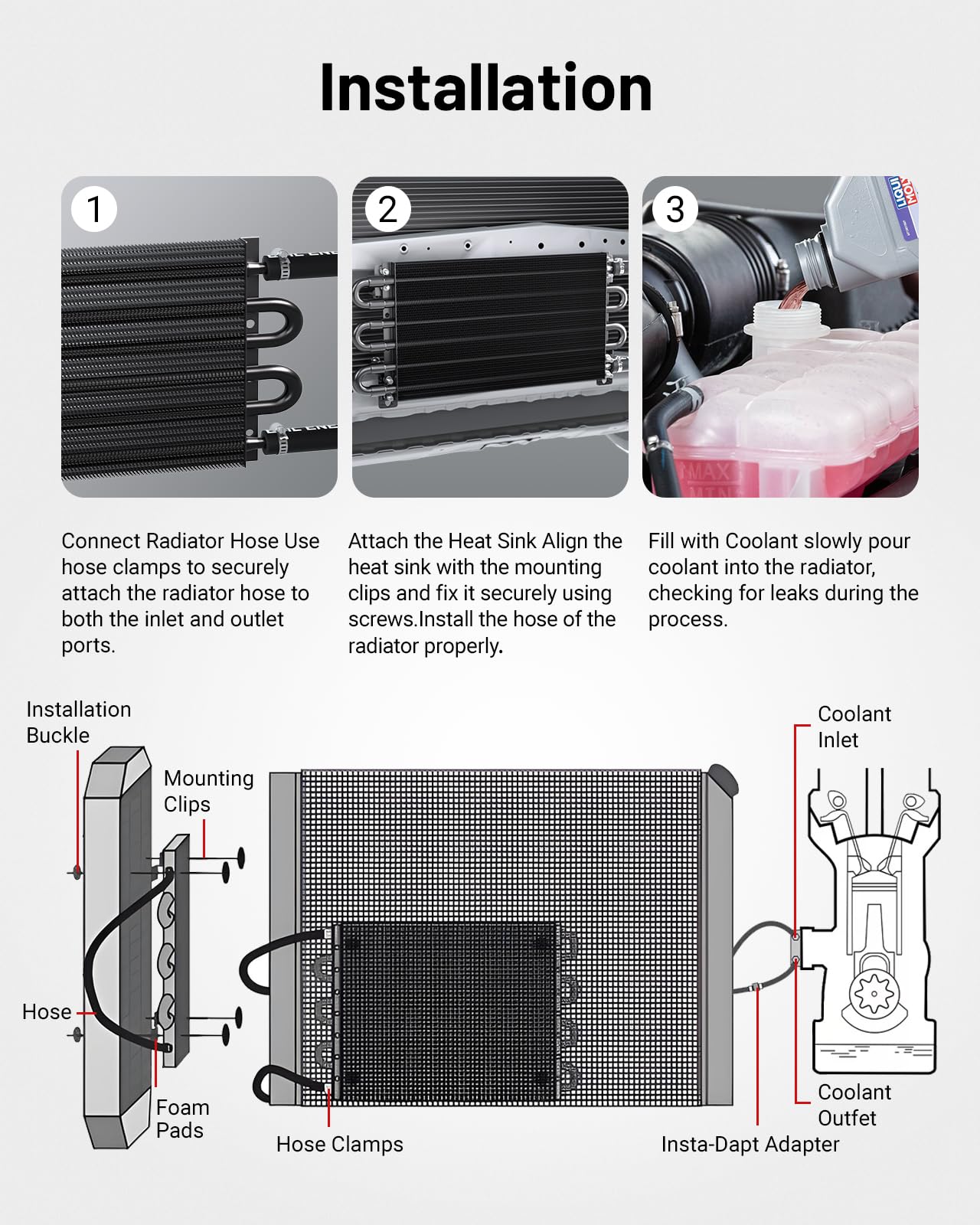EVIL ENERGY compact dimensions enable flexible mounting in tight spaces.
