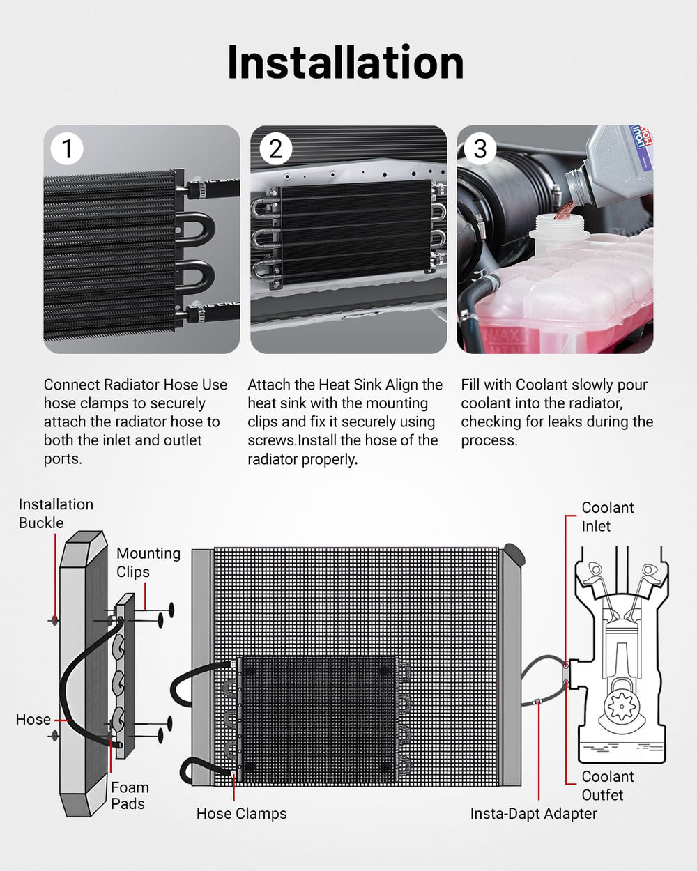 EVIL ENERGY compact dimensions enable flexible mounting in tight spaces.