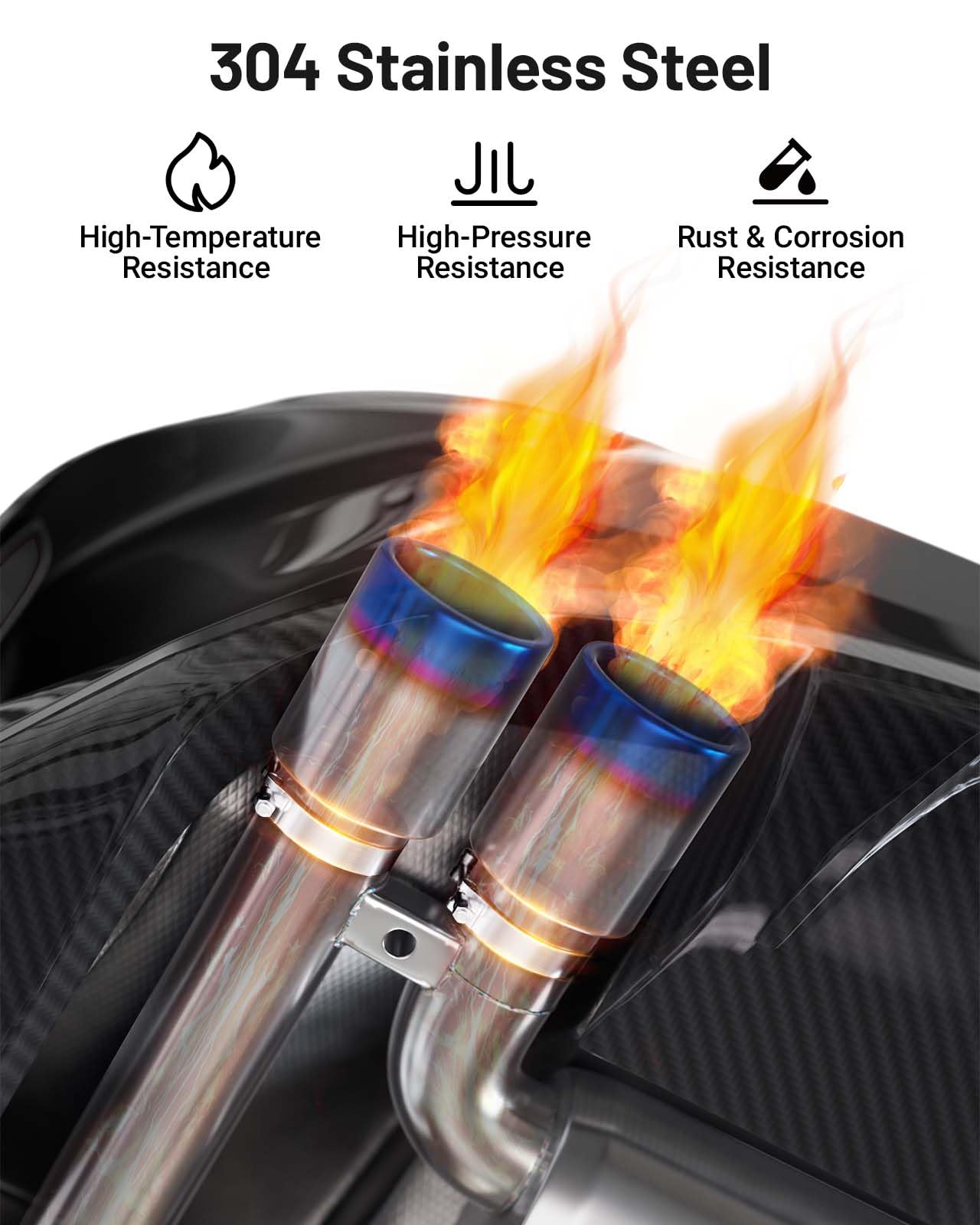 EVIL ENERGY corrosion-resistant clamp in action