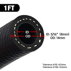 EVIL ENERGY E85 in-tank hose for flexible engine routing