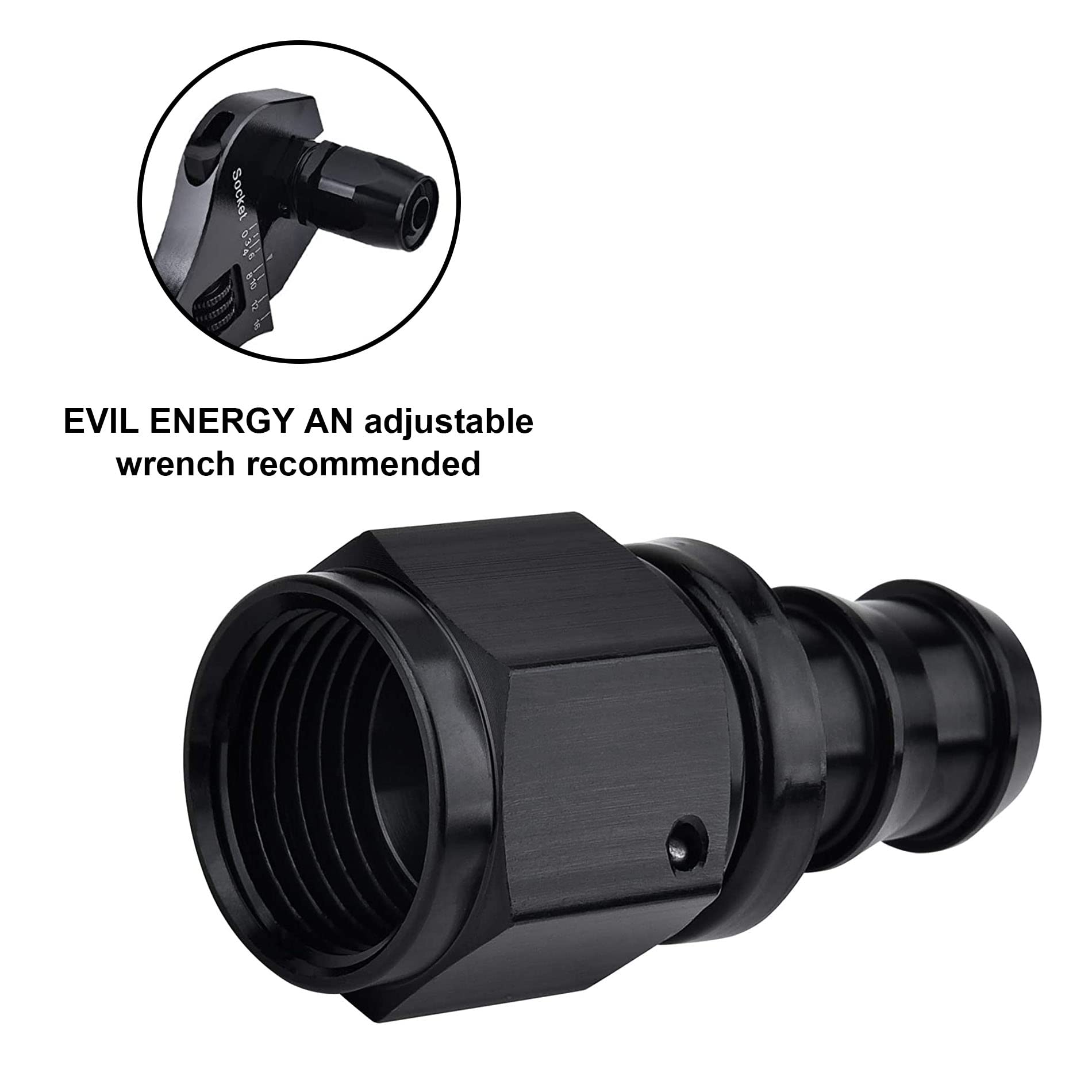 EVIL ENERGY easy installation with clamps for guaranteed sealing