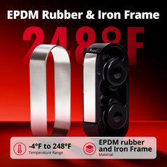 EVIL ENERGY exhaust hanger protects ground clearance and prevents scraping.