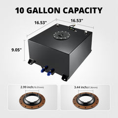 EVIL ENERGY fuel cell in drift car setup for reliable fuel supply.