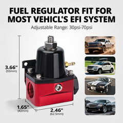 EVIL ENERGY regulator side view illustrating compact EFI fitment