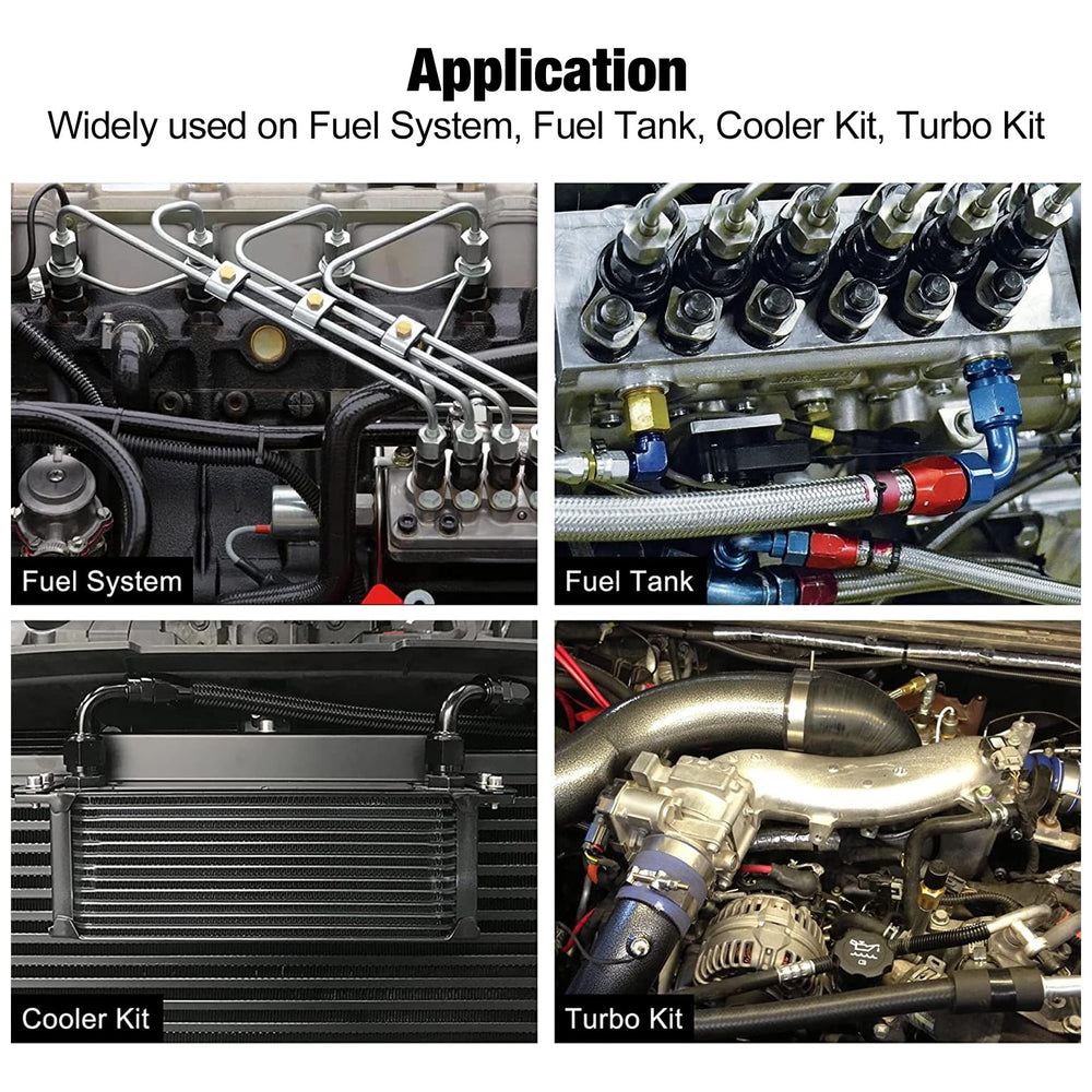 EVIL ENERGY aluminum adapter suitable for fuel system installations and regulators.