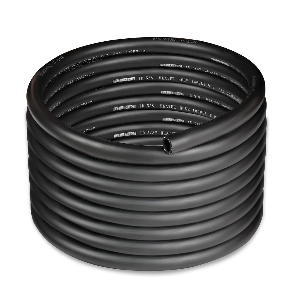 EVIL ENERGY heater hose five eighth inch straight for radiator connections and coolant flow