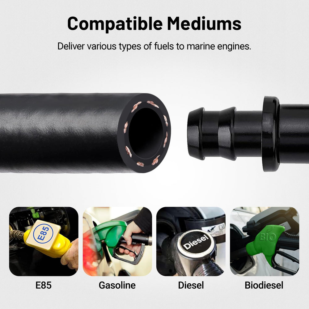 EVIL ENERGY marine hose end fittings ensure reliable connections for quick setup