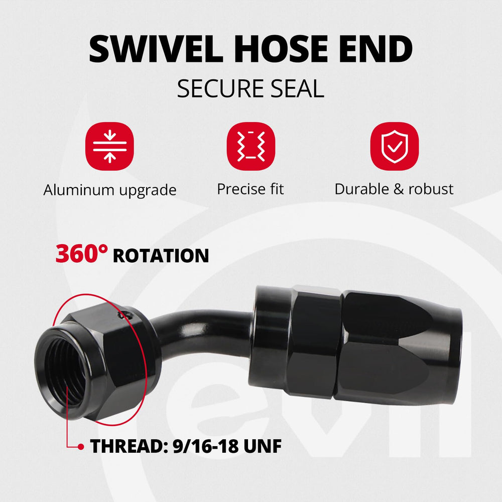 EVIL ENERGY hose separator clamps help organize engine bay hoses.