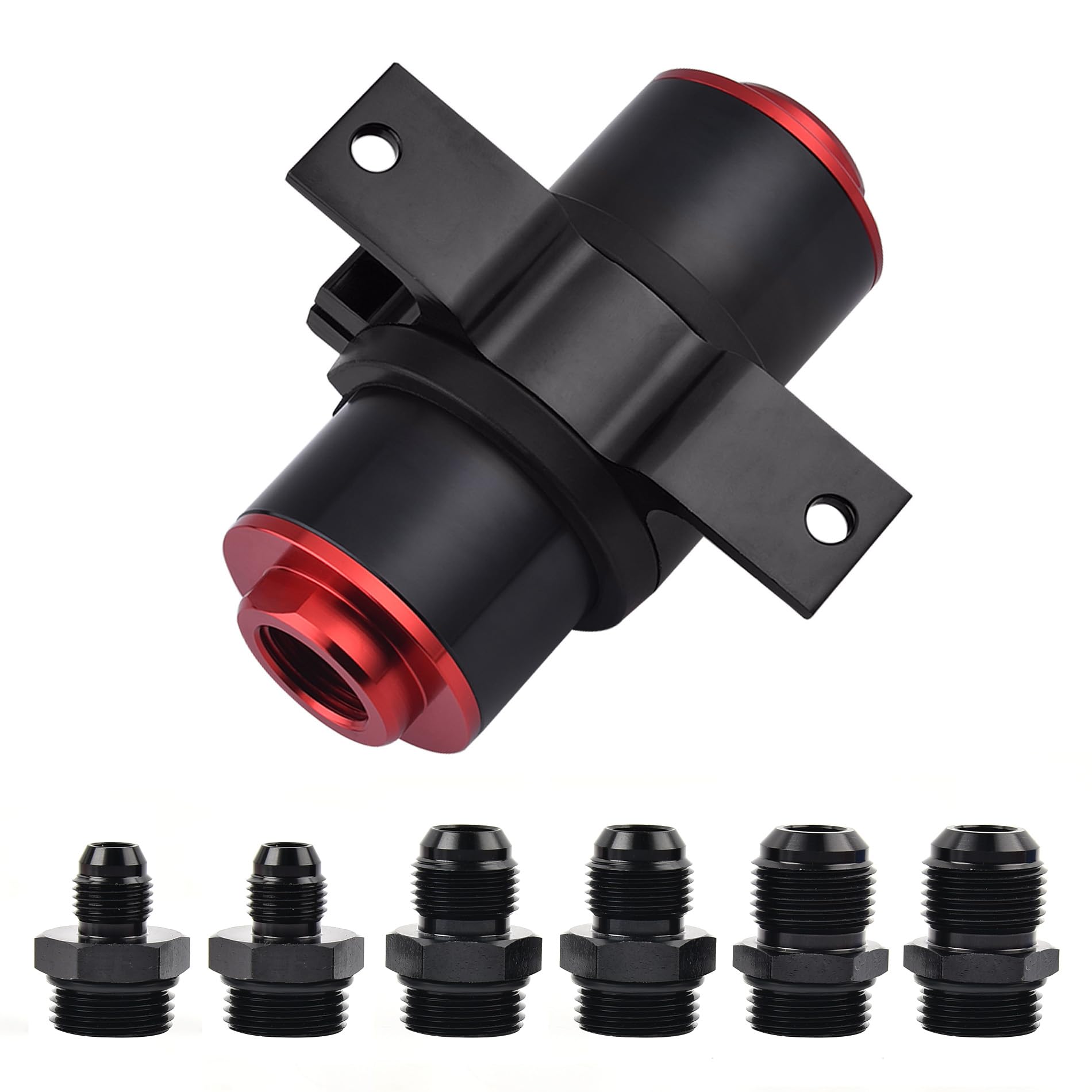 EVIL ENERGY inline fuel filter 100 micron can protects fuel system from contaminants.