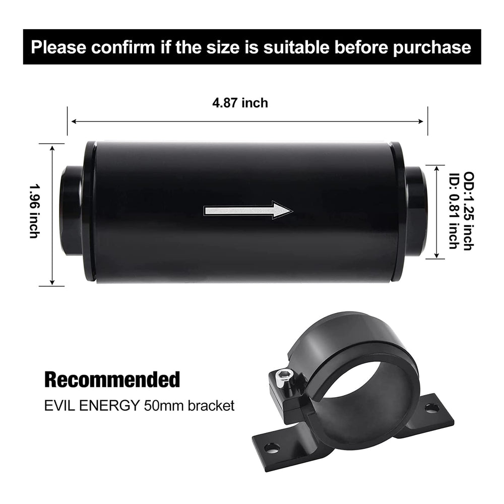 EVIL ENERGY 6AN adapter shown for versatile installation options.
