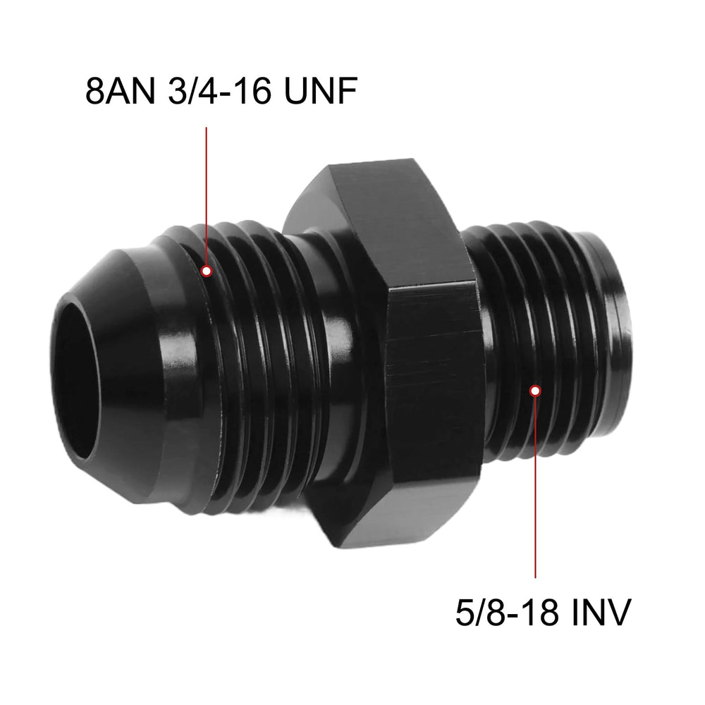EVIL ENERGY inverted flare seat provides a 37-degree seal for reliable pressure performance.