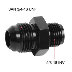 EVIL ENERGY inverted flare seat provides a 37-degree seal for reliable pressure performance.