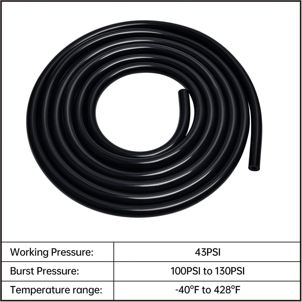 EVIL ENERGY silicone vacuum hose kit packaging for quick, organized setup.