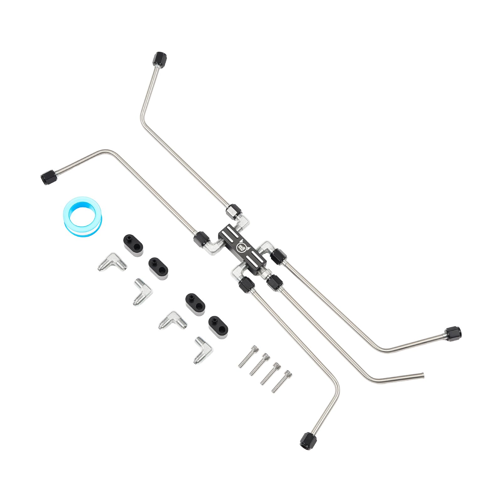 EVIL ENERGY LS steam vent kit front port view showing leak-proof seals for LS engines