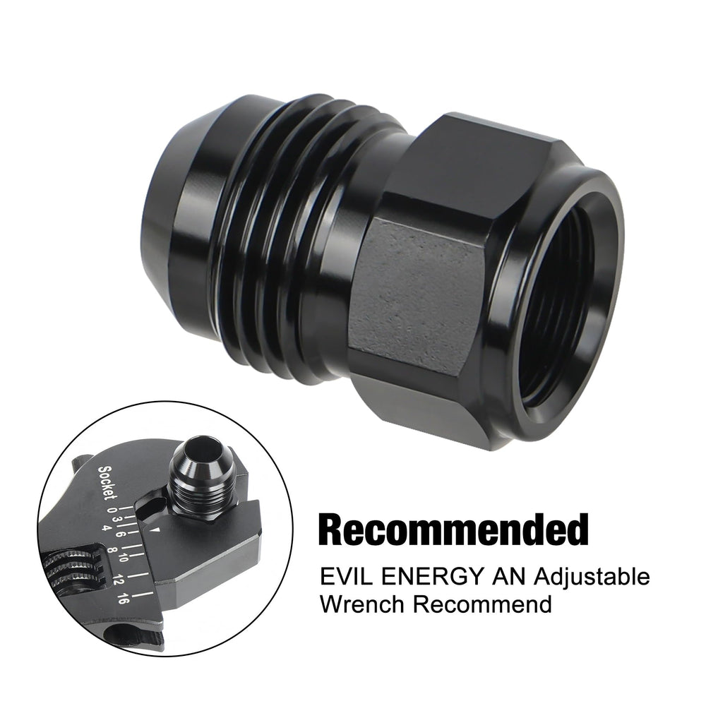 EVIL ENERGY LS swap-compatible flare reducer for cooling and fuel lines