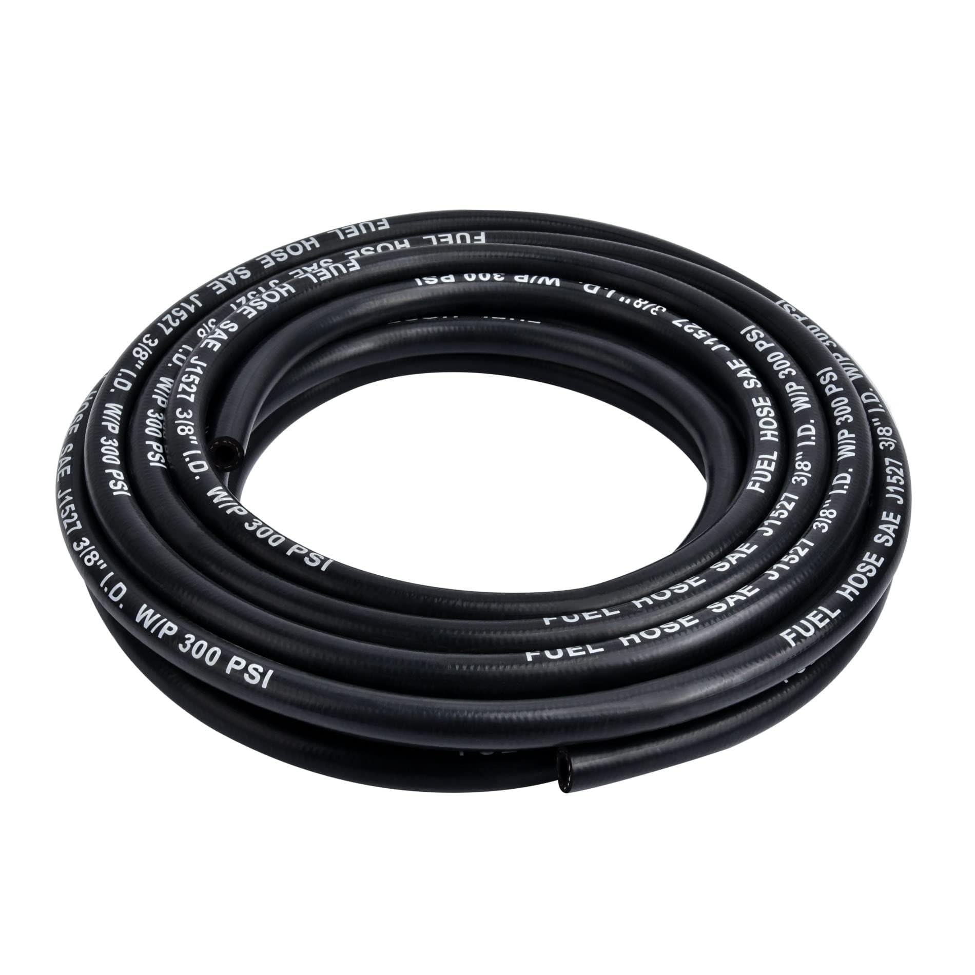 EVIL ENERGY marine fuel line hose Type A1-15 in use for boat engine fuel transfer