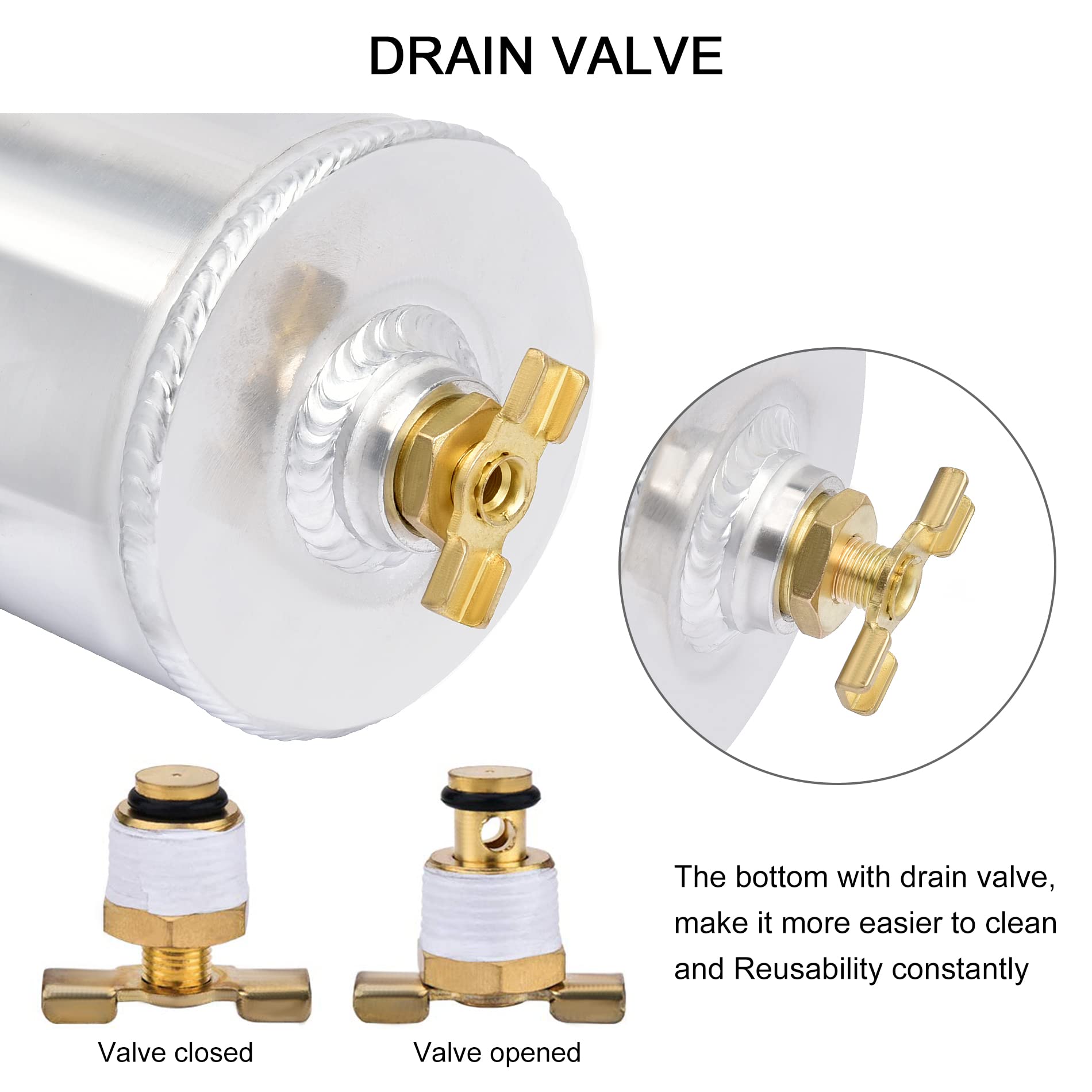 EVIL ENERGY oil catch can with breather filter installed supports improved crankcase ventilation.