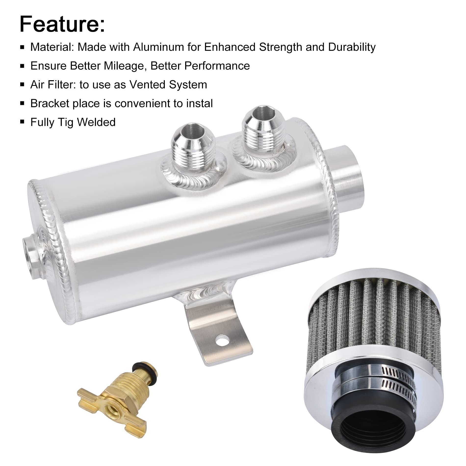 EVIL ENERGY universal-fit catch can suits many vehicles with adaptable engine bay installation.