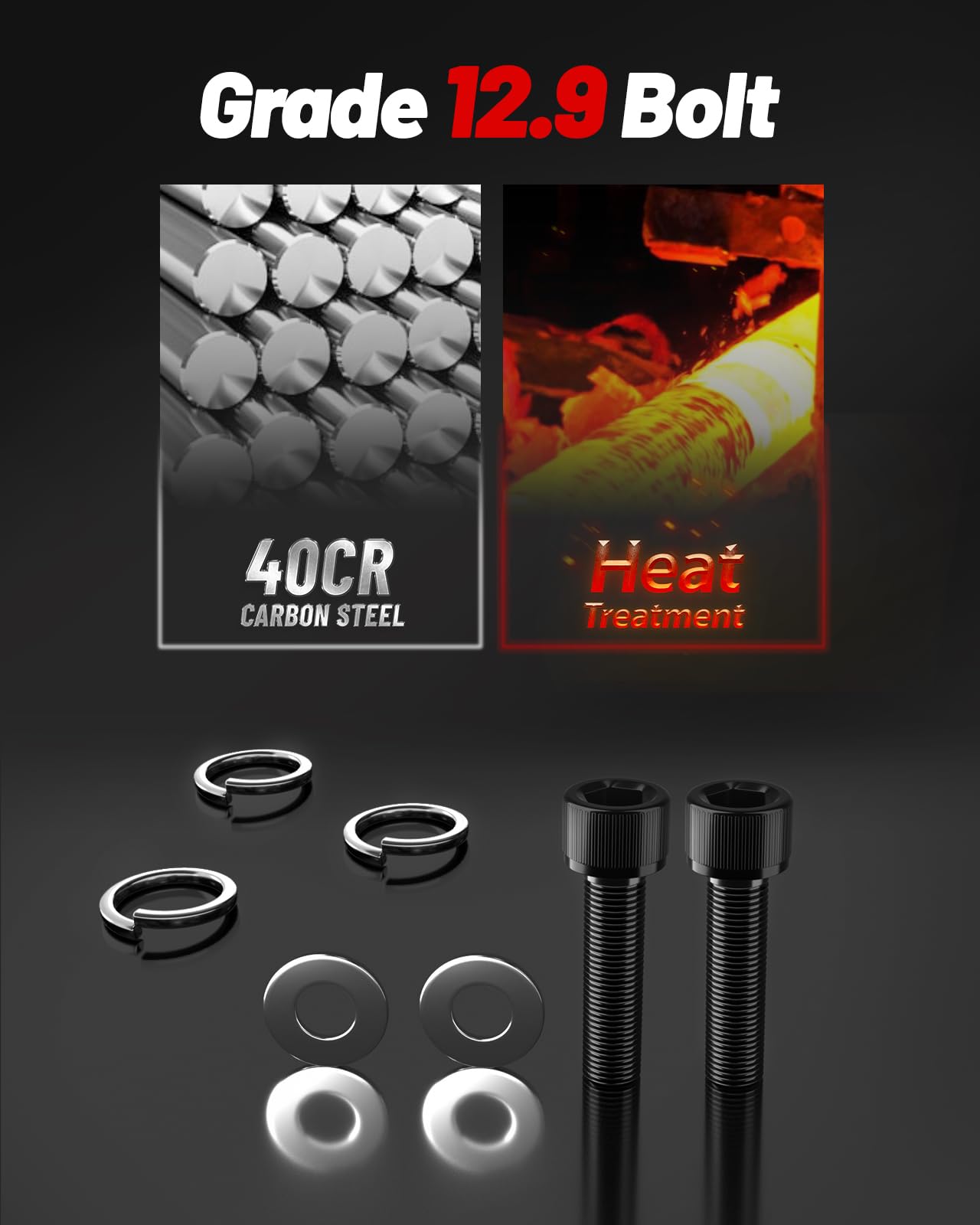 EVIL ENERGY leveling kit packaging and hardware ready for install.