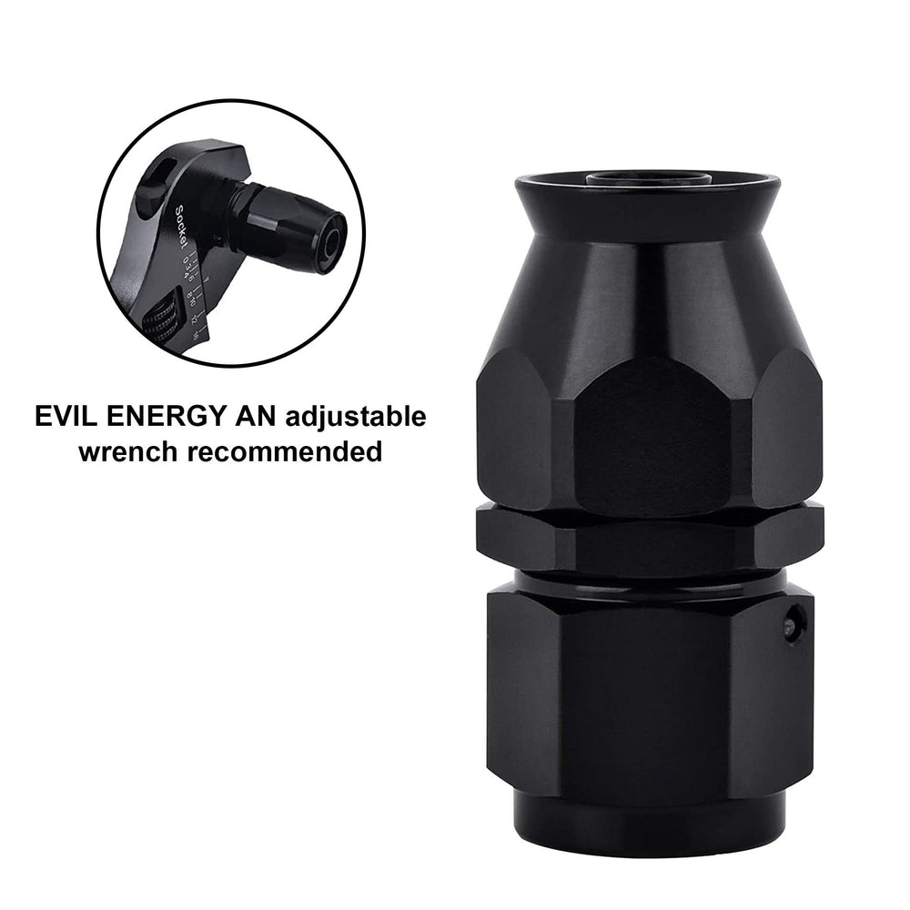 EVIL ENERGY PTFE fuel line compatibility for dedicated applications.