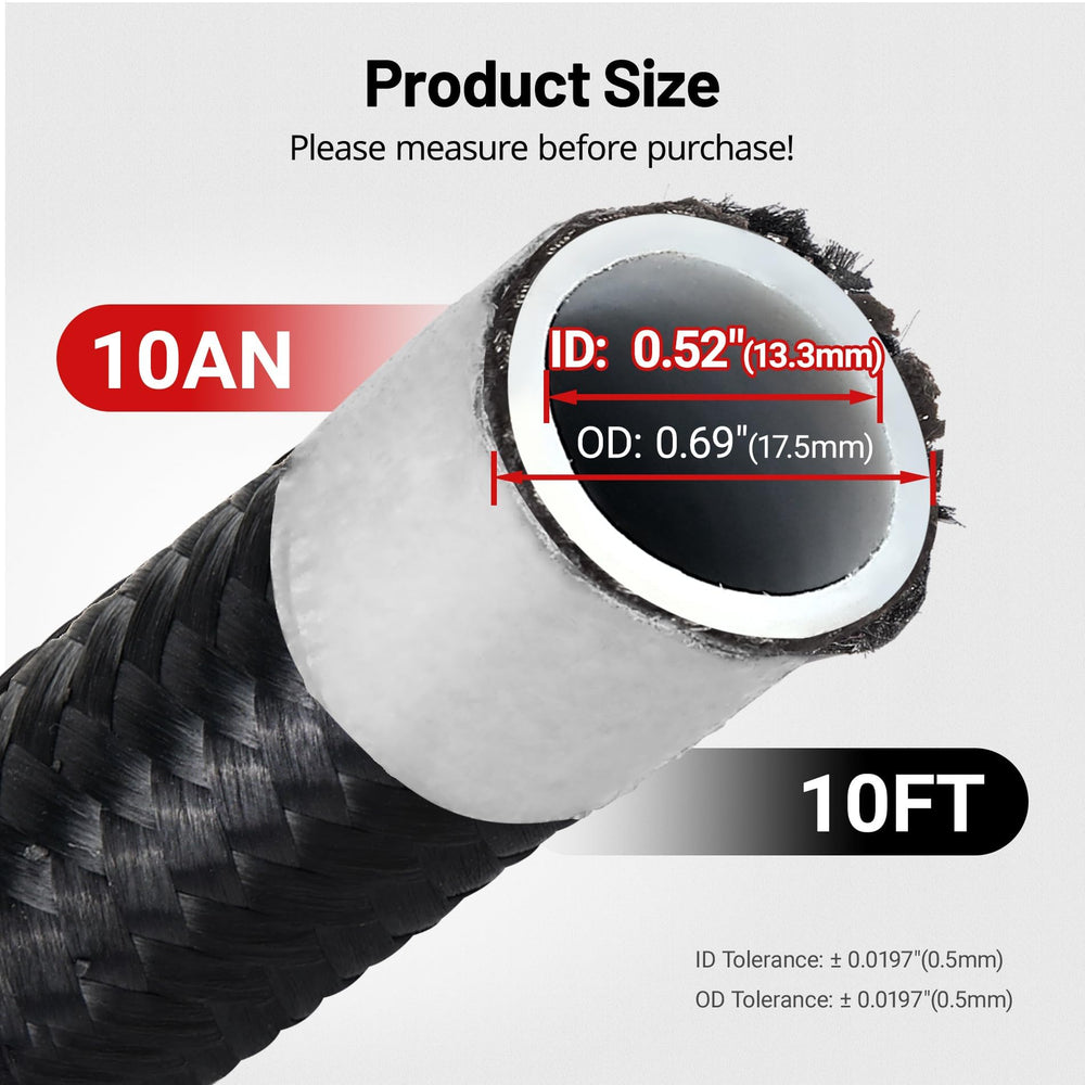 EVIL ENERGY PTFE nylon braided outer enhances durability under high heat