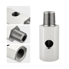 Evil Energy PTFE-sealed threads prevent leaks in tapered NPT fittings.