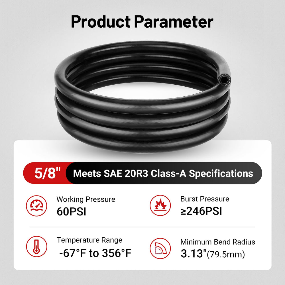 EVIL ENERGY silicone heater hose burst pressure rating highlights durability.