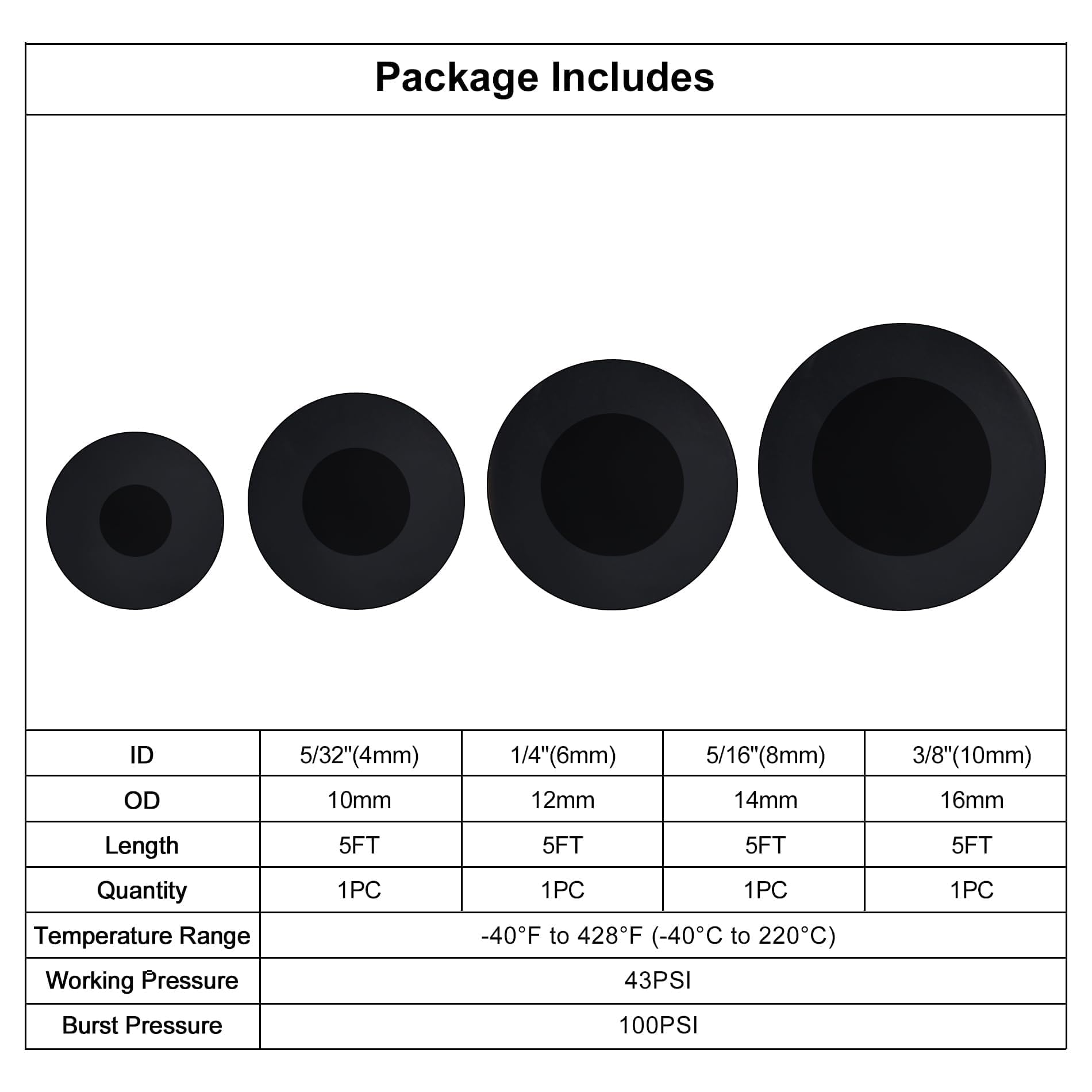 EVIL ENERGY silicone vacuum tubing 6mm for robust boost vacuum lines
