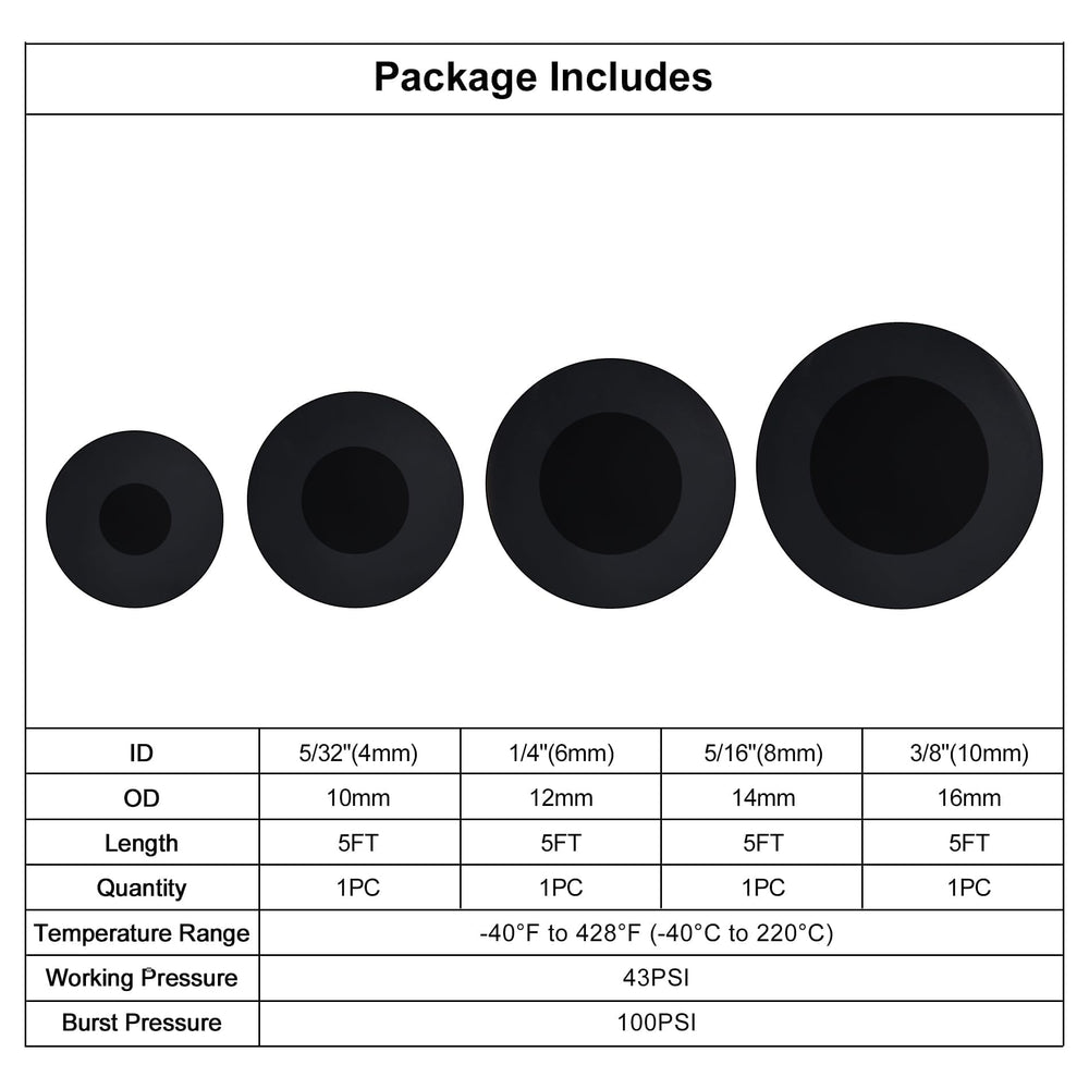 EVIL ENERGY silicone vacuum tubing 6mm for robust boost vacuum lines
