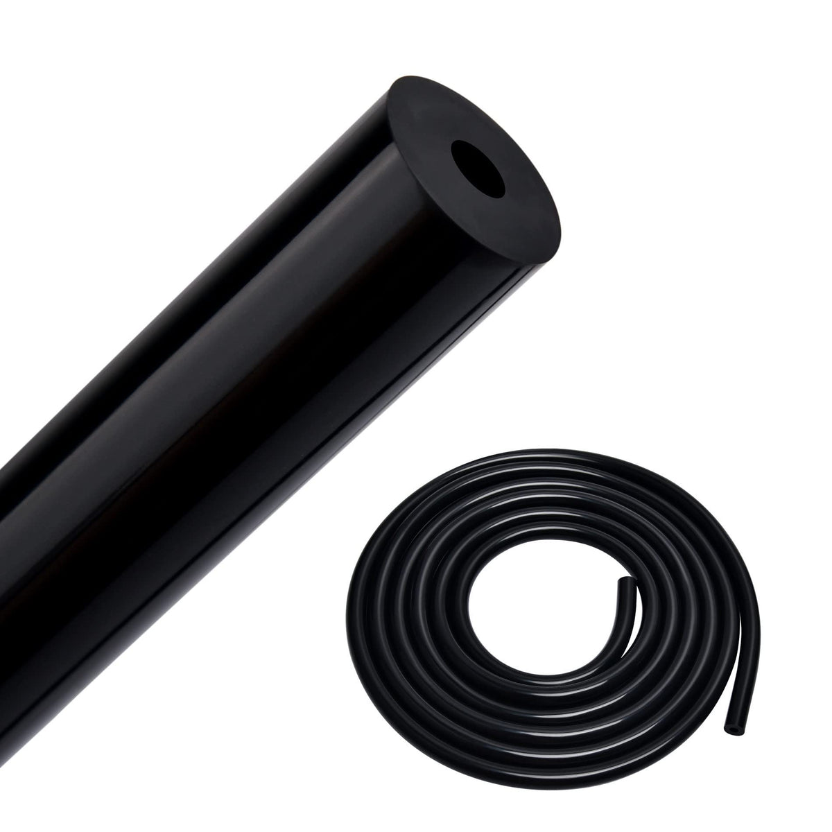 EVIL ENERGY silicone vacuum tubing side view showing flexible 10ft hose for automotive vacuum lines.