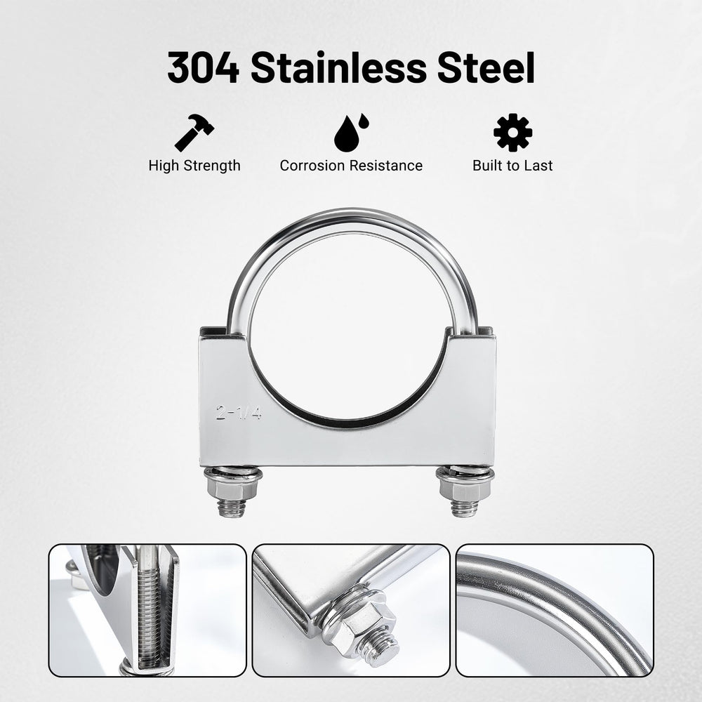 Evil Energy stainless steel 304 construction provides heat and corrosion resistance.