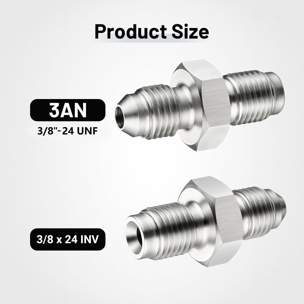 EVIL ENERGY stainless steel 304 fittings close-up highlighting durability