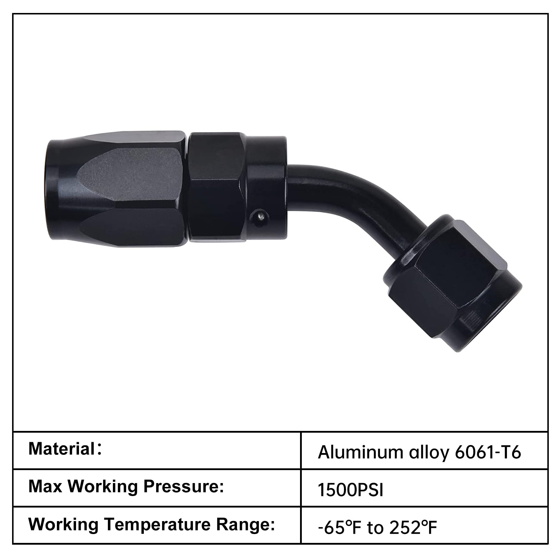 EVIL ENERGY compatible with stainless steel and nylon braided hoses for reliable connections.