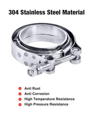 EVIL ENERGY T-bolt M8x1.25 included for firm clamp tightness.
