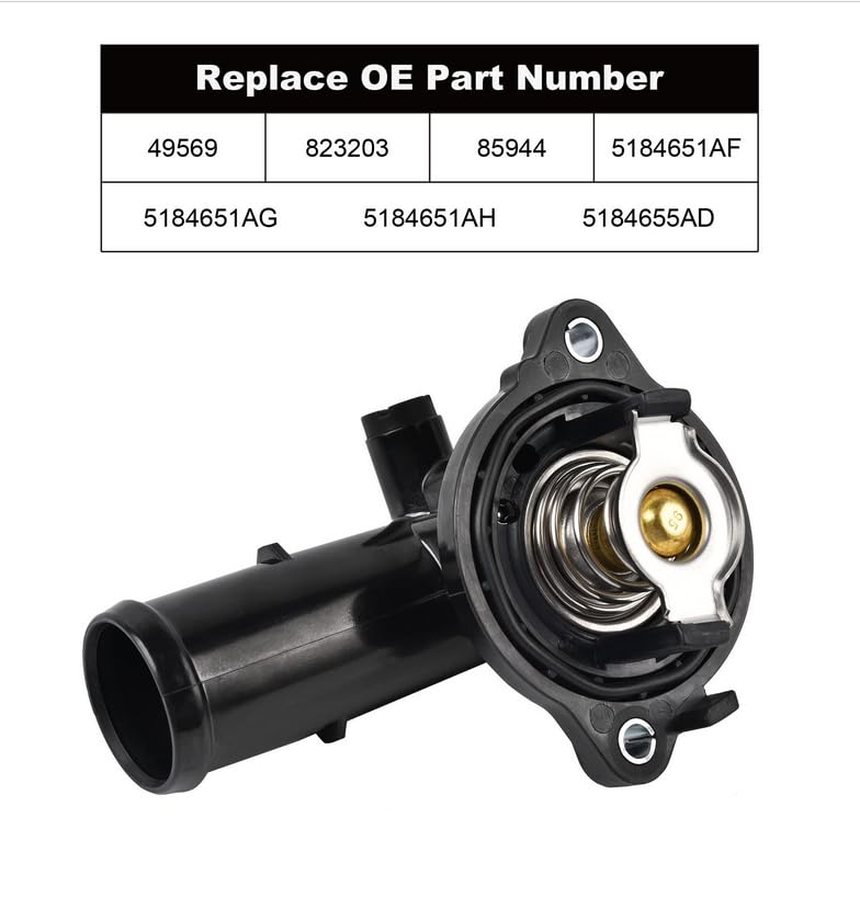 EVIL ENERGY thermostat housing kit contents including thermostat, gasket, housing, gloves