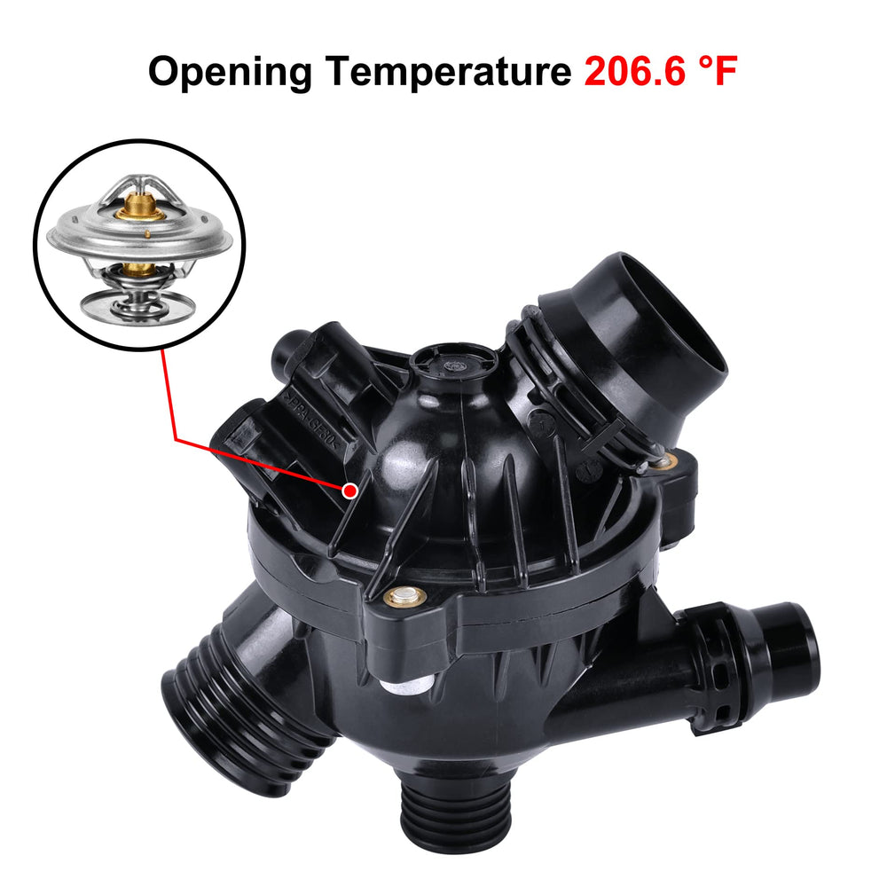 EVIL ENERGY thermostat housing kit components including gasket