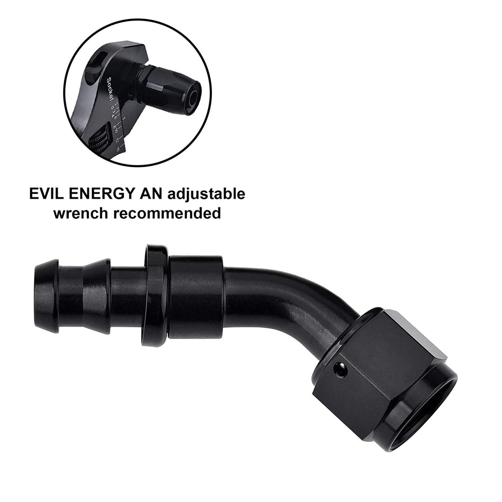 EVIL ENERGY 7/8-14 UNF thread end for secure mounting