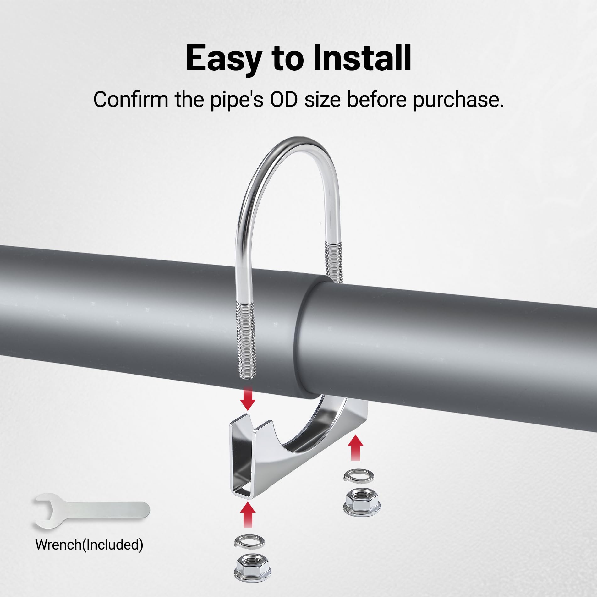 EVIL ENERGY threaded rods enable easy installation without welding