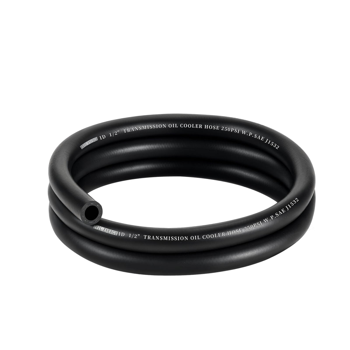 EVIL ENERGY transmission oil cooler hose with 1/2 inch ID ensures reliable connections.