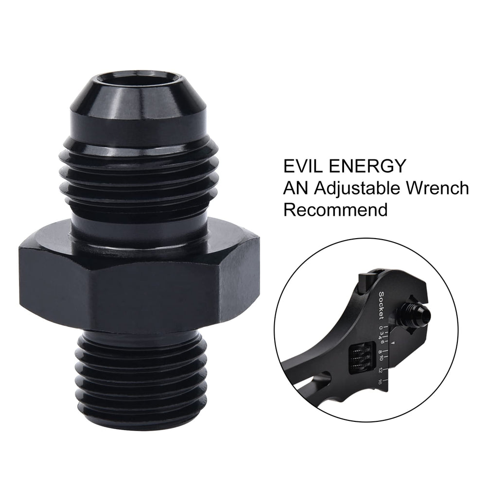 EVIL ENERGY two-piece set ready for transmission oil coolers and fuel lines