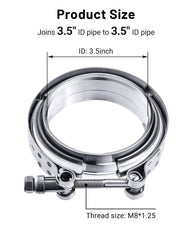EVIL ENERGY V-Band clamp demonstrating easy installation