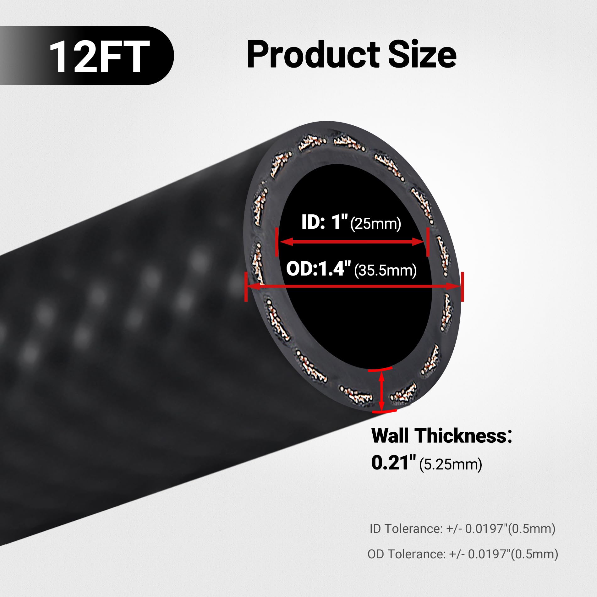 EVIL ENERGY hose enabling multi-liquid fueling for diesel and gasoline applications