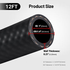 EVIL ENERGY hose enabling multi-liquid fueling for diesel and gasoline applications