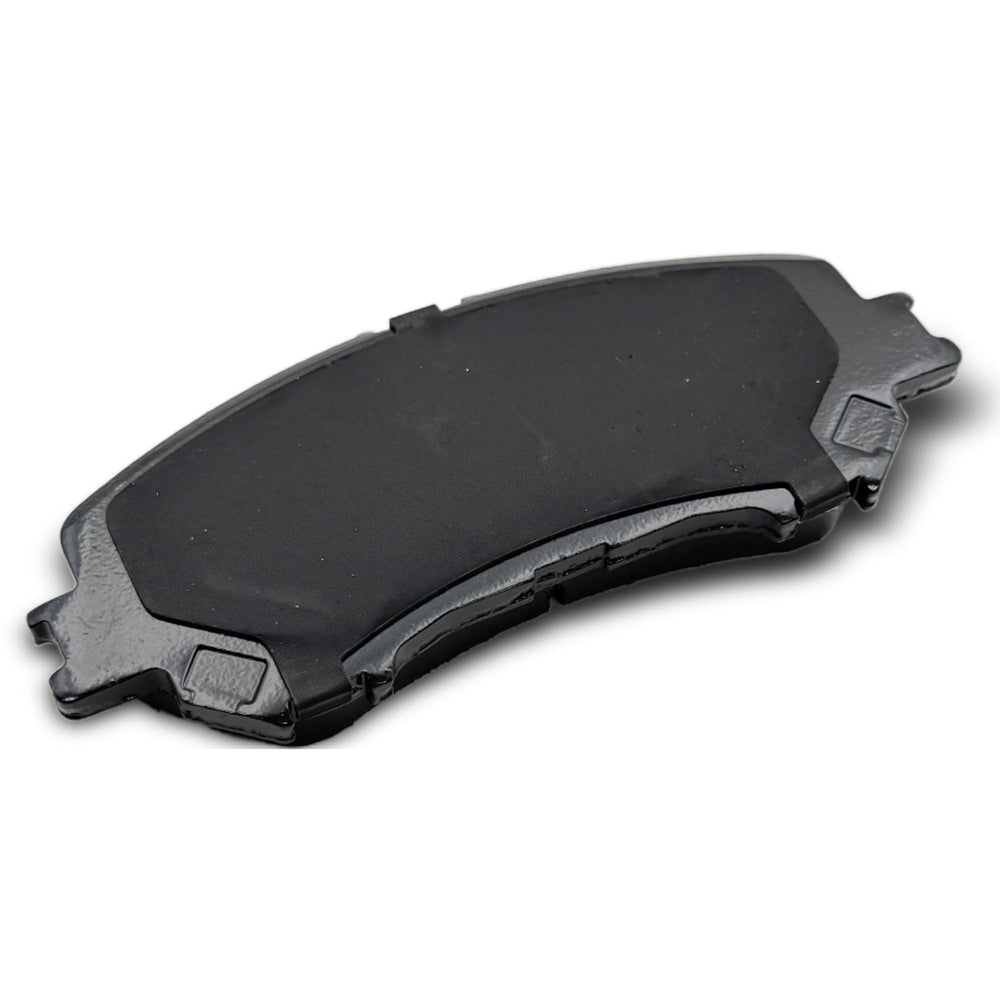 evkingauto brake pads with clips, front and rear, reduce vibration and noise