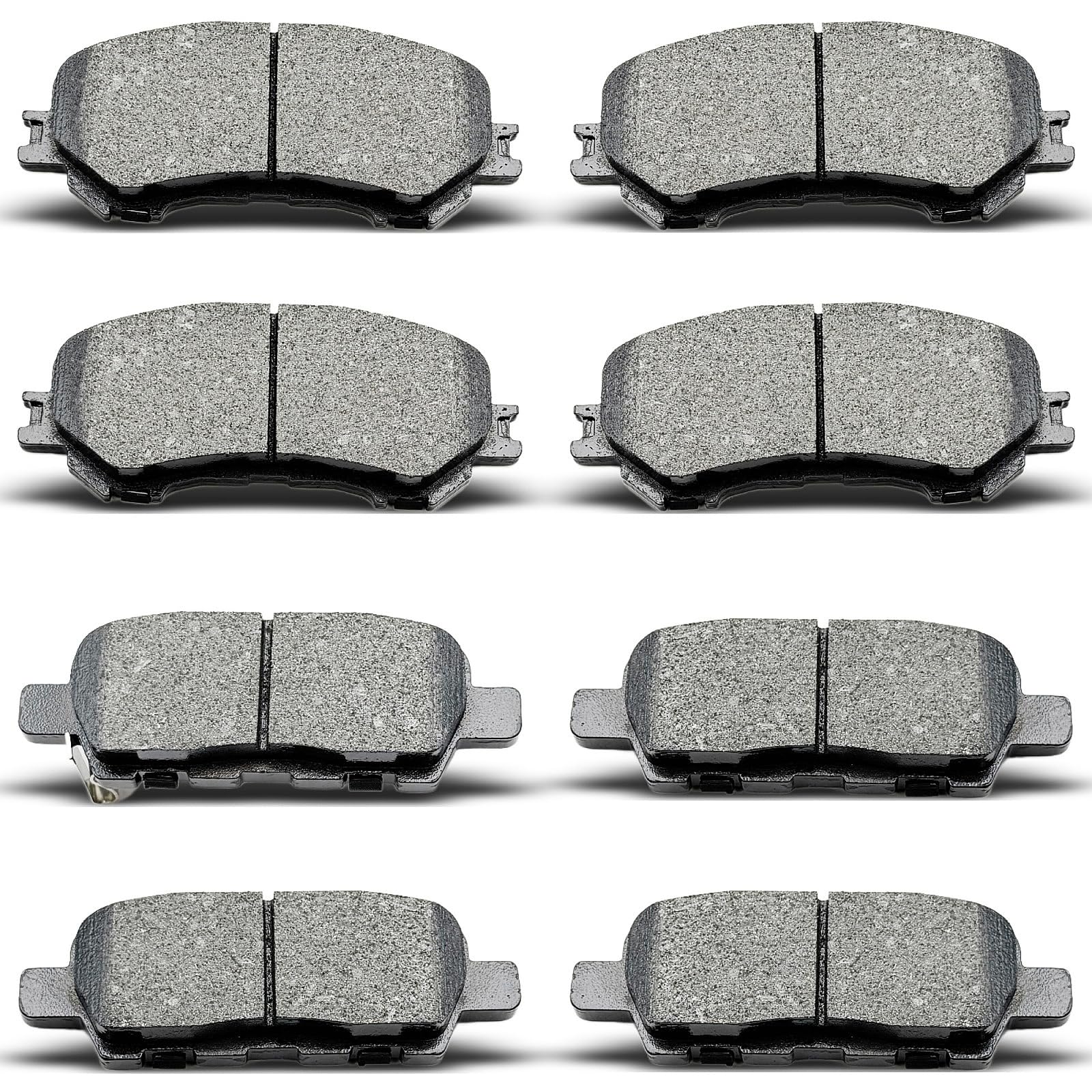 evkingauto D1415 D1737 front brake pads set for Nissan Rogue with smooth stopping