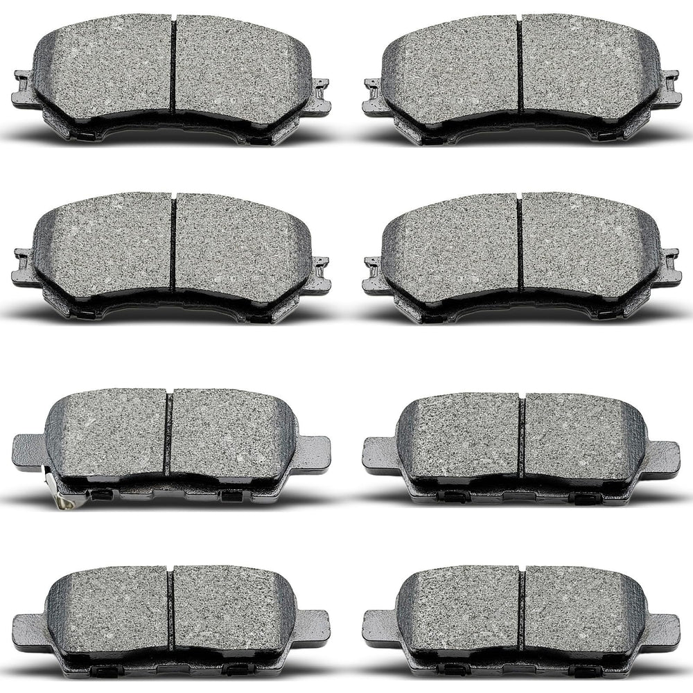 evkingauto D1415 D1737 front brake pads set for Nissan Rogue with smooth stopping