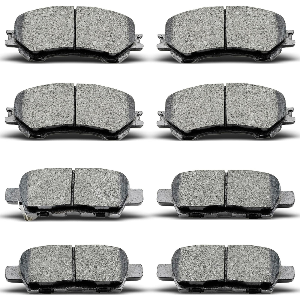 evkingauto D1415 D1737 front brake pads set for Nissan Rogue with smooth stopping